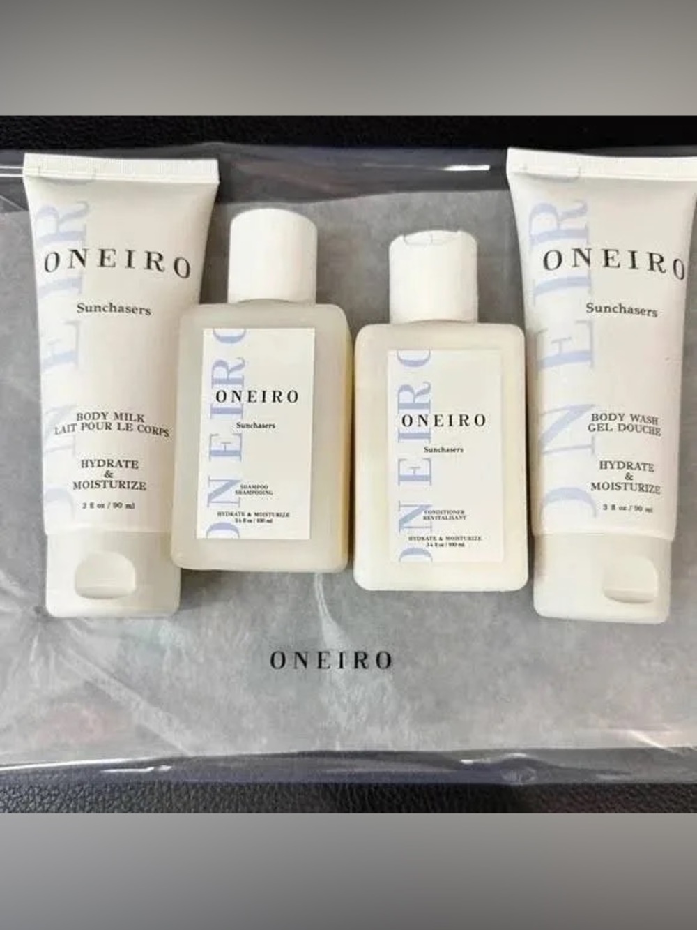ONEIRO  Sunchasers Kit TSA-friendly travel bundle of 4 pcs - Picture 6 of 12